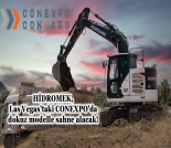 İş Makinası - HİDROMEK, LAS VEGAS’TAKİ CONEXPO’DA DOKUZ MODELLE SAHNE ALACAK Forum Makina
